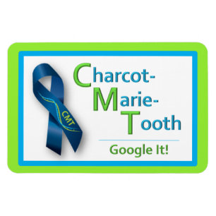 CMT Awareness Magnet (Kalkgrün)