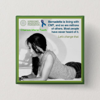 CMT Bewusstseins-Knopf mit Bernadette u. HNF Button