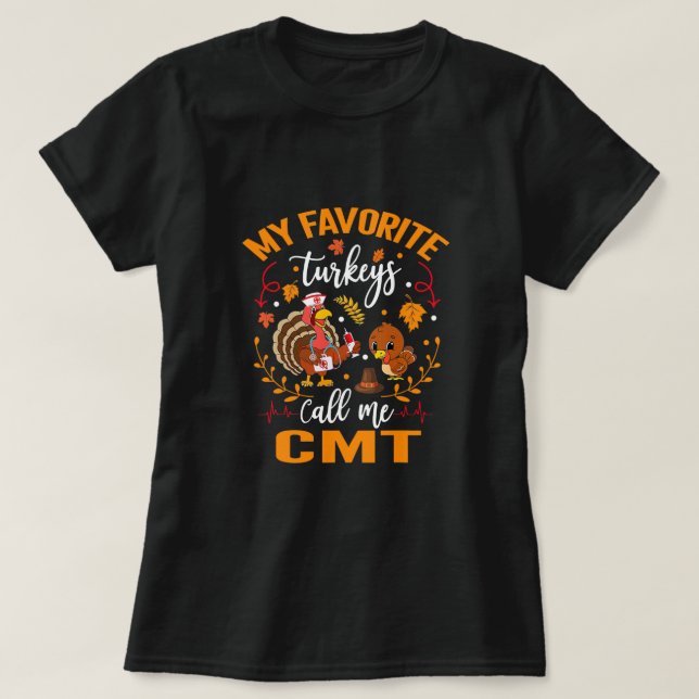 CMT Mein Liebling Türkei nennt mich Nurses Dankbar T-Shirt (Design vorne)