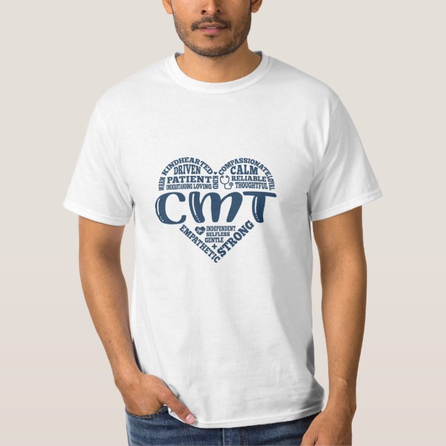CMT-zertifizierter Mediziner T-Shirt (Vorderseite)