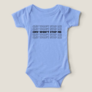 CMV Wird Mich Nicht Stoppen Onsie für Baby-CMV-Kri