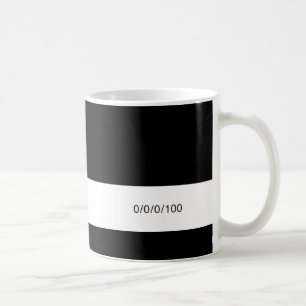 CMYK Black   Tasse