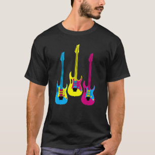 CMYK Dreifach-Gitarrenharmoniefarben für Lead-Gita T-Shirt