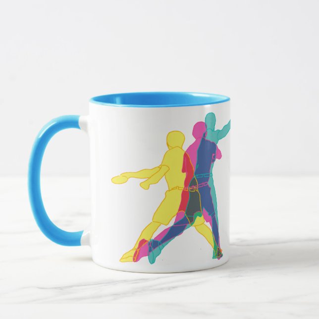 CMYK Drive Disk Golf Tasse (Links)