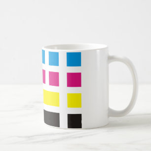 CMYK Flaggen-Tasse Tasse