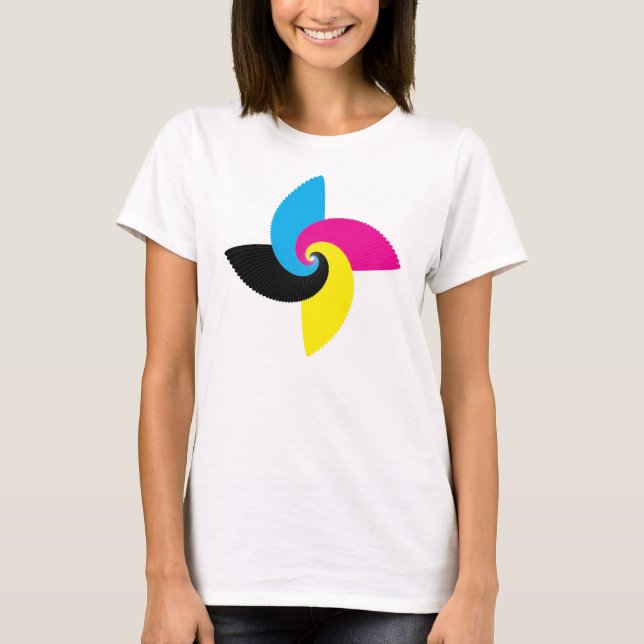 CMYK-Snayl T-Shirt (Vorderseite)