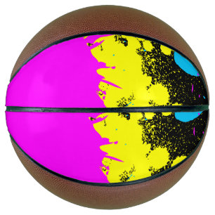 CMYK Splash Basketball