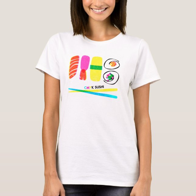 CMYK - Sushi T-Shirt (Vorderseite)