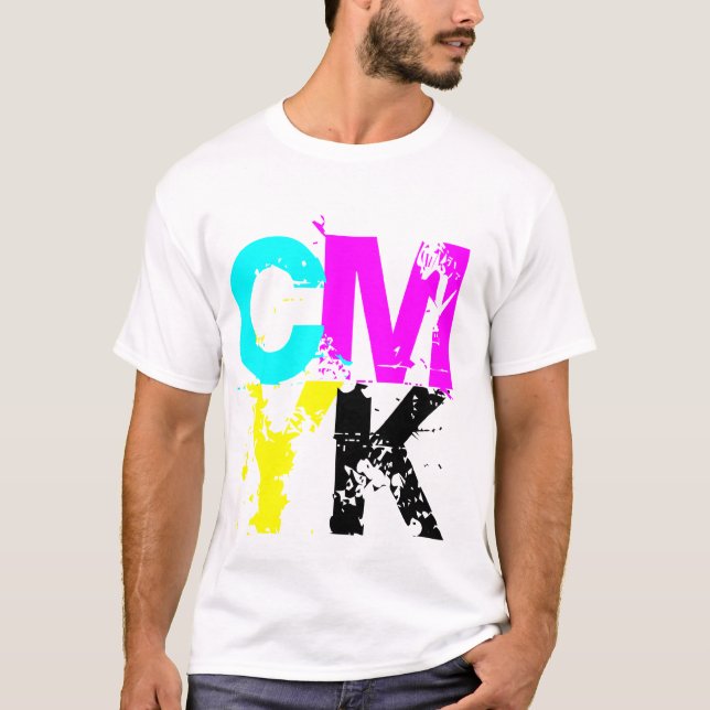 CMYK T-Shirt (Vorderseite)