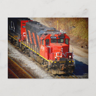 CN 4708 H.M.S. Hockeypokey-Lokomotive Postkarte