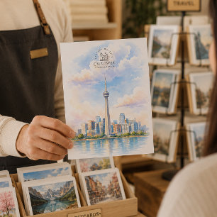 CN Tower, Toronto Stadt Reiseziel Reisen Postkarte
