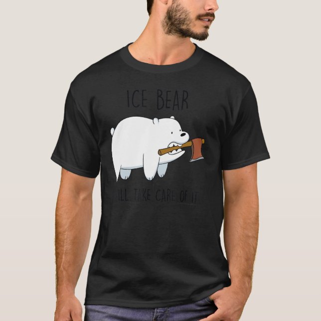 CN Wir Bären Eisbären kümmern sich darum T-Shirt (Vorderseite)