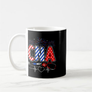 Cna 4. Juli Amerikanische Flagge Patriotischer Usa Kaffeetasse