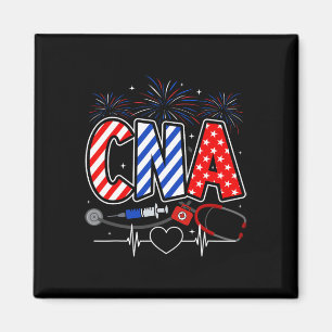 Cna 4. Juli Amerikanische Flagge Patriotischer Usa Magnet