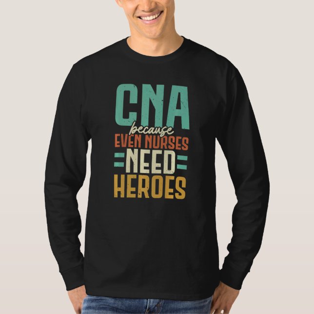 CNA Certified Nursing Assistant Medical Hospital   T-Shirt (Vorderseite)