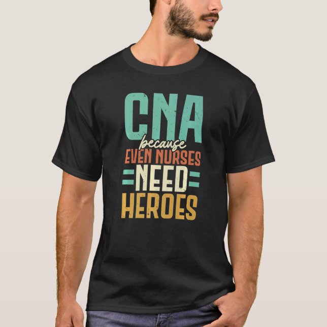 CNA Certified Nursing Assistant Medical Hospital   T-Shirt (Vorderseite)