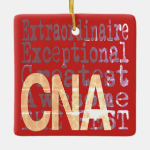 CNA Extraordinator Keramikornament