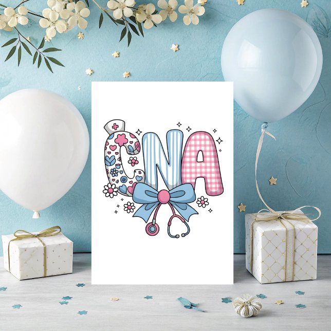 CNA Folded Greeting Card Karte (CNA Greeting Card. )
