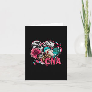 Cna Heart Pink Sonnenblumen Brustkrebs Bewusstsein Karte