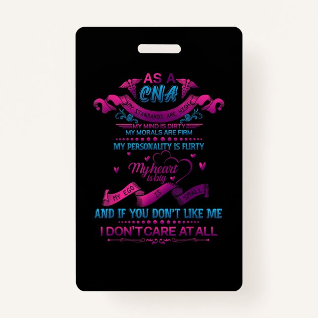 CNA-Krankenpfleger Ausweis (Vorderseite)