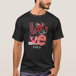 Cna Krankenpfleger Leben Liebe Er Stethoskop Rn Kr T-Shirt