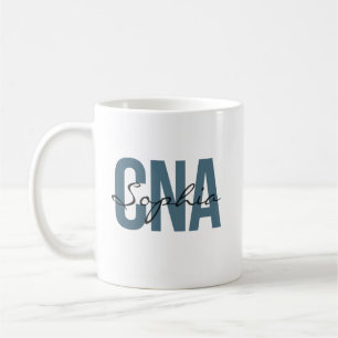 CNA-Krankenpfleger personalisierter Name Fettschri Kaffeetasse