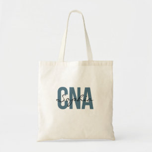 CNA-Krankenpfleger personalisierter Name Fettschri Tragetasche