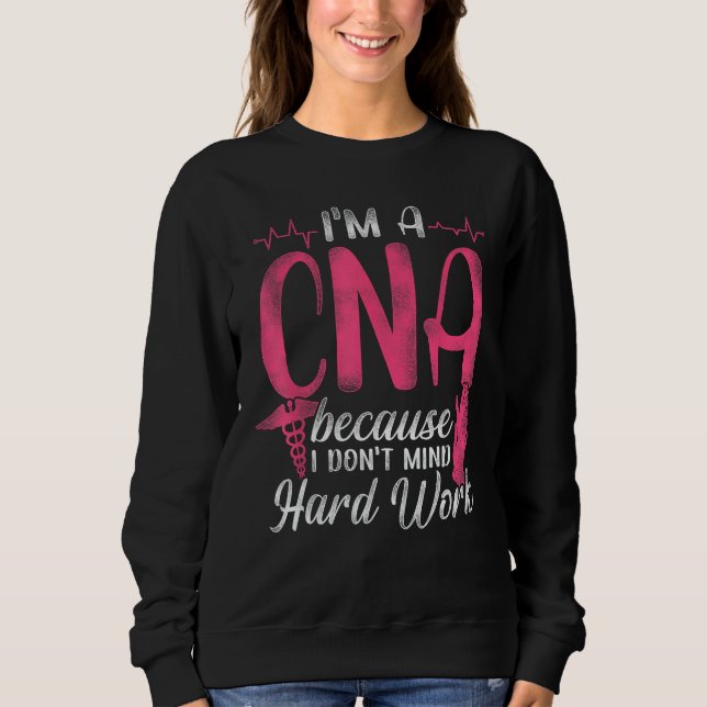 CNA Krankenpfleger zertifiziert Krankenpfleger Ich Sweatshirt (Vorderseite)