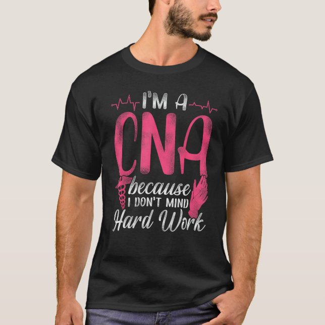CNA Krankenpfleger zertifiziert Krankenpfleger Ich T-Shirt (Vorderseite)