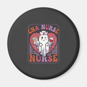 Cna-Krankenschwester Halloween-Geist Stethoskop Bl Magnet