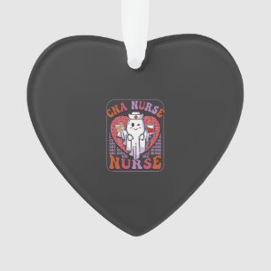Cna-Krankenschwester Halloween-Geist Stethoskop Bl Ornament
