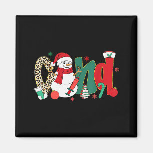Cna Krankenschwester Schneemann Frohe Weihnachten  Magnet