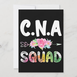 CNA-Krankenschwester-Squad-zertifizierter Krankenp Einladung