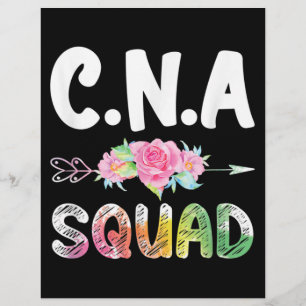 CNA-Krankenschwester-Squad-zertifizierter Krankenp Flyer