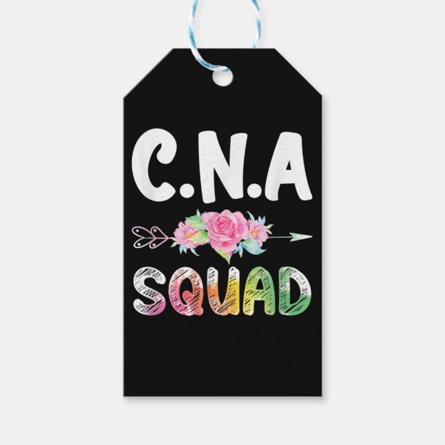CNA-Krankenschwester-Squad-zertifizierter Krankenp Geschenkanhänger (Vorderseite)
