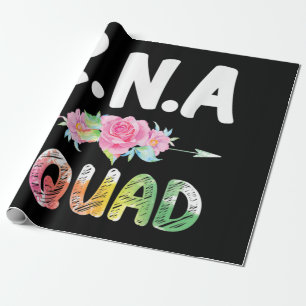 CNA-Krankenschwester-Squad-zertifizierter Krankenp Geschenkpapier