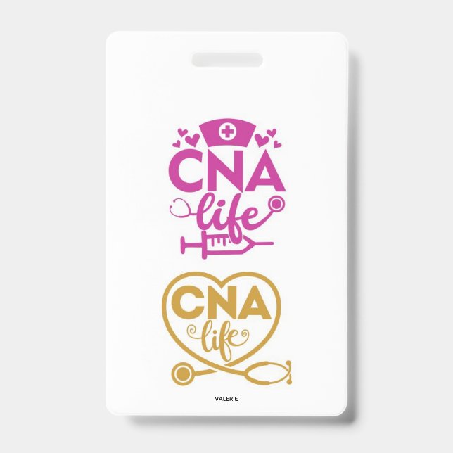 CNA Life Namensschild Ausweis (Vorderseite)