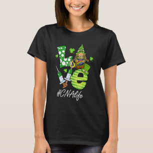 Cna Life Nurse Squad Krankenpflege St. Patrick Day T-Shirt