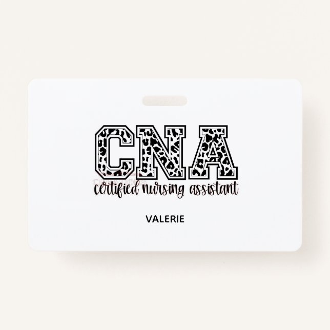 CNA Name Badge Ausweis (Vorderseite)
