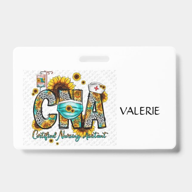 CNA Namensschild Ausweis (Vorderseite)