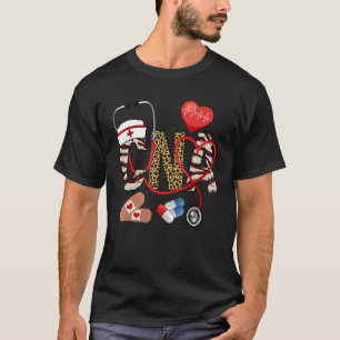 Cna Nurse Assistant Week Leopard Krankenpflege T-Shirt