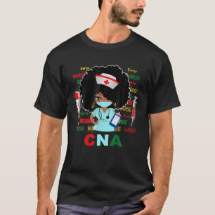 CNA Nurse Black History Montag T-Shirt