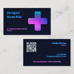 CNA Pflege QR Visitenkarte