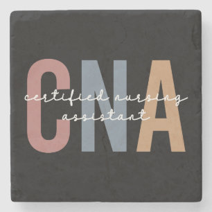 CNA Retro Certified Nursing Assistant Steinuntersetzer