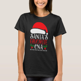 CNA Santas Favorite Christmas T - Shirt