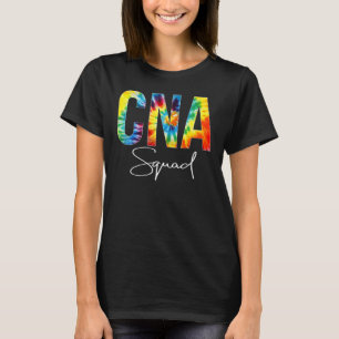 CNA Squad Wertschätzungstag Tie Dye Für Frauen Für T-Shirt