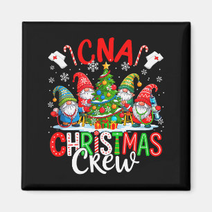 Cna Weihnachtsmannschaft Gruppe Gnome Krankenschwe Magnet