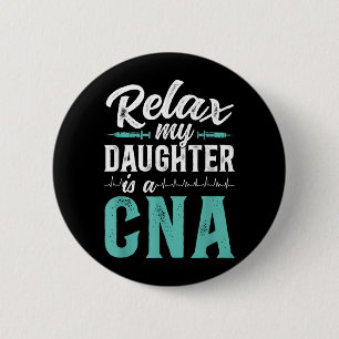 Cna zertifizierte Pflege Papa lustig Cna Vater Button