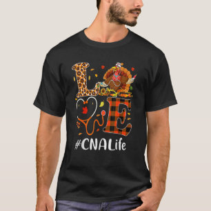 Cna Zertifizierter Pflegehelfer Liebt Erntedankfes T-Shirt