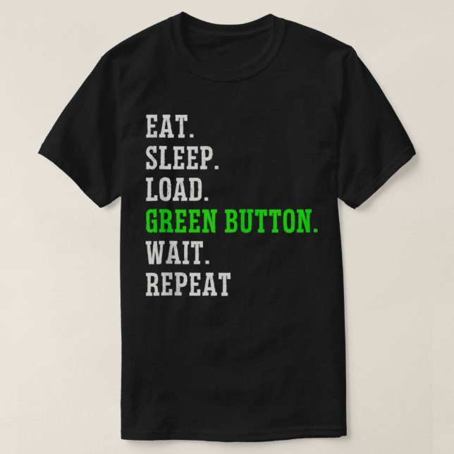 CNC-Bediener Machiner-Funny Green Button Tank Top (Design vorne)